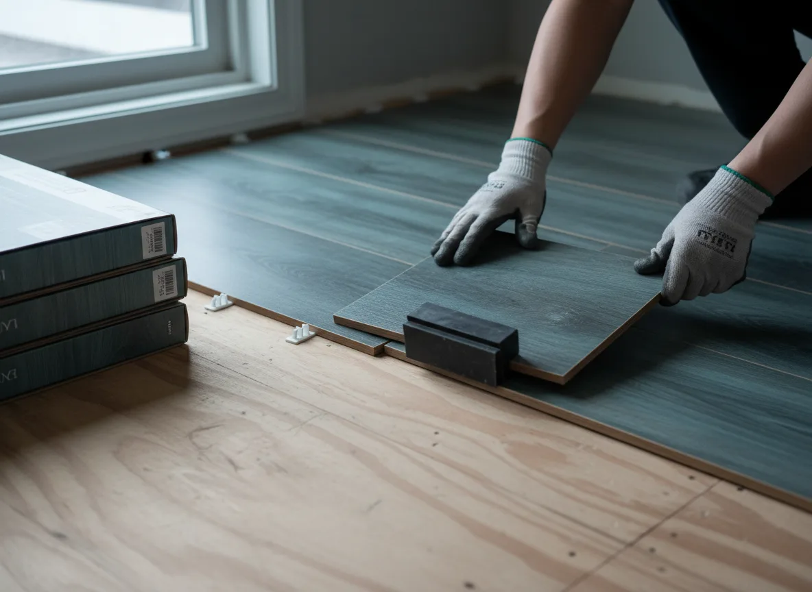 Luxury Vinyl Plank Installation company in Sciota, IL